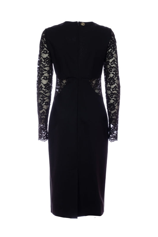 Twinset Abito Casual Donna Nero