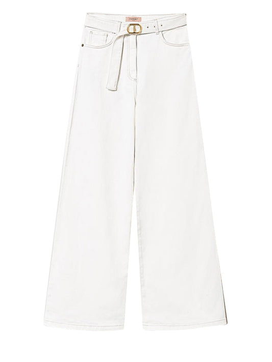 Twinset Pantalone Casual Donna Denim