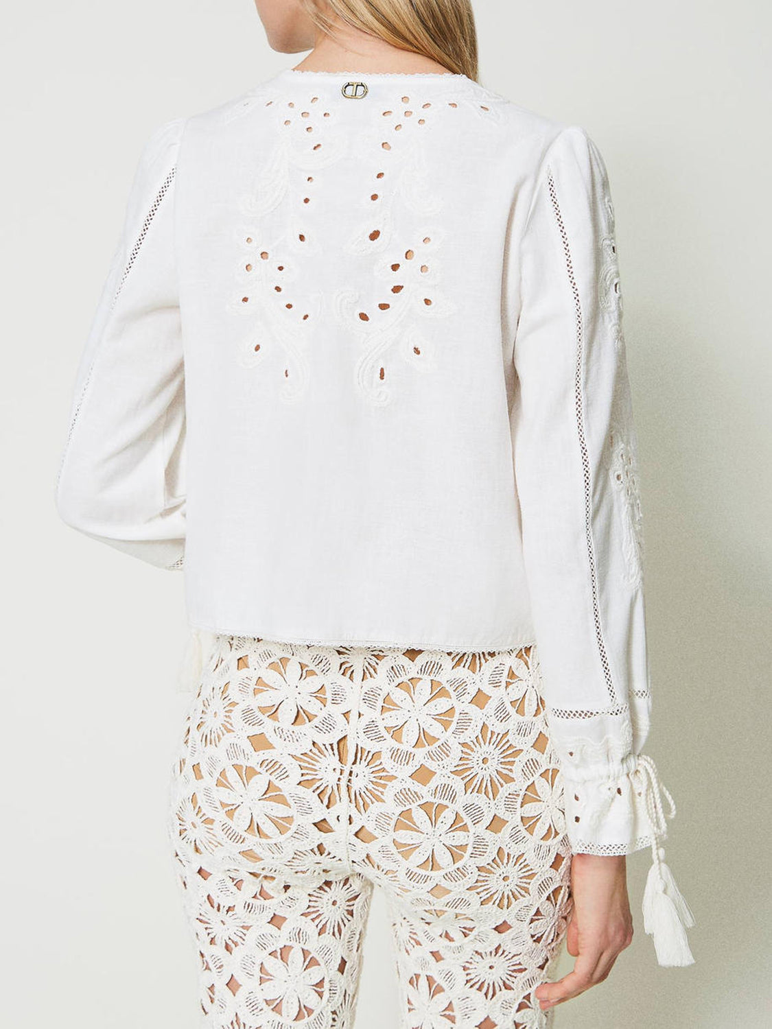 Twinset Giacca Donna Bianco