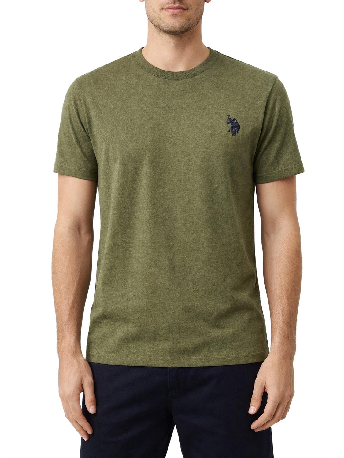 U.S. Polo Assn. T-shirt Uomo Verde militare