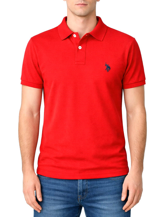 U.S. Polo Assn. Polo Uomo Rosso