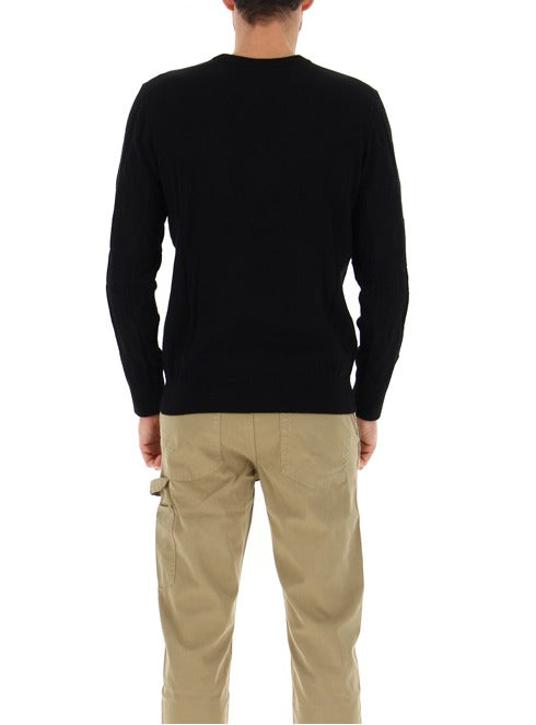 Pullover Uomo 6LZM1E Nero