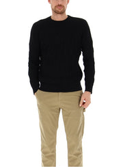 Pullover Uomo 6LZM1E Nero