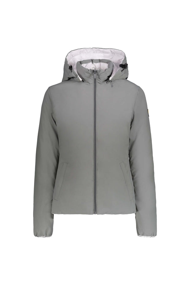 Giubbino Donna 226CAWJ15078-P1X23P Grigio / bianco ottico