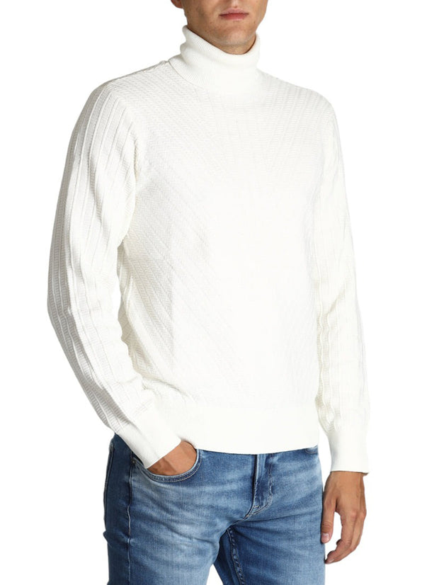 Pullover Uomo 6RZM2J Bianco