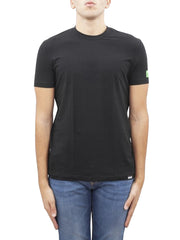 T-shirt Nero / verde
