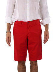 Bermuda Uomo GEB4929 Rosso