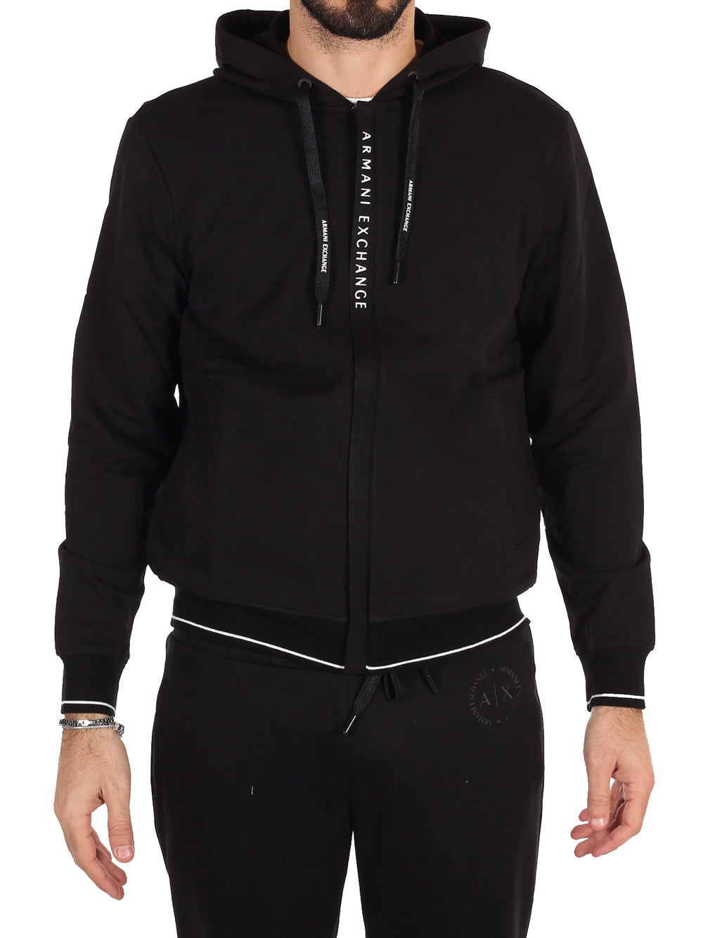 Felpa Uomo 8NZM82 Nero