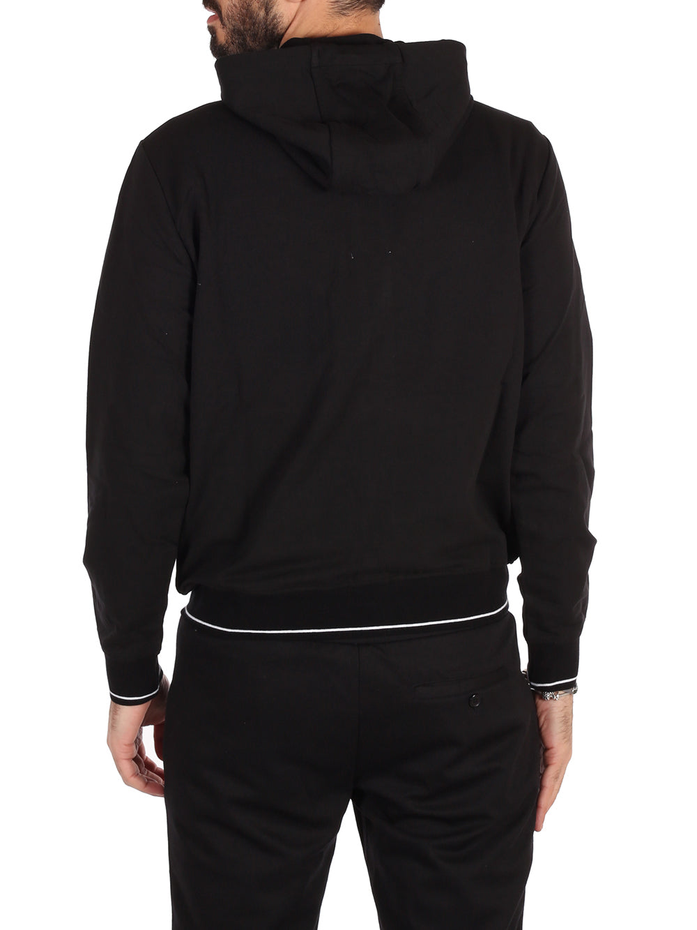 Felpa Uomo 8NZM82 Nero