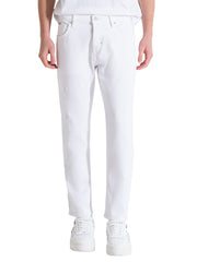 Jeans Uomo MMDT00264-FA8001501000 Bianco