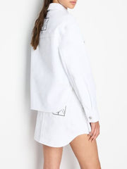 Blouson Donna 3DYB49 Bianco