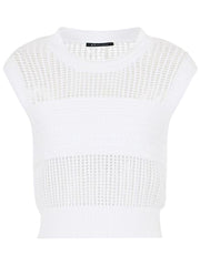 Top Donna 3DYH1P Bianco