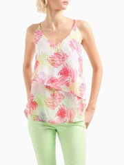 Top Donna 3DYH24 Multicolore