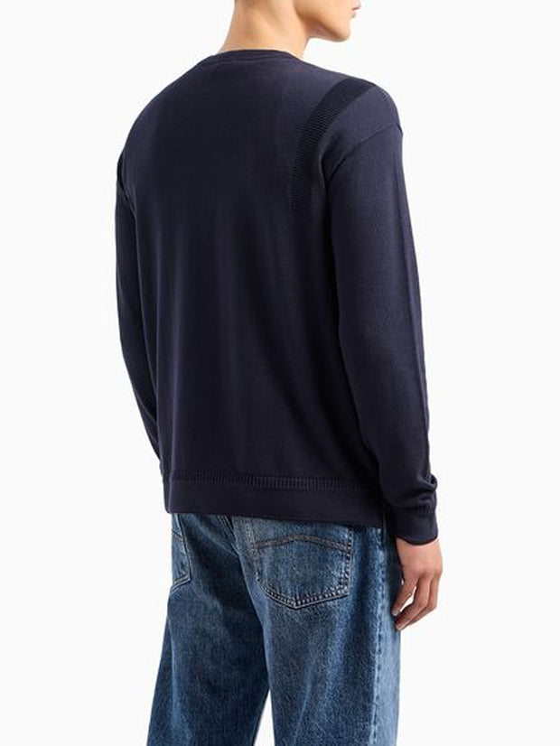 Pullover Uomo 3DZM1G Blu