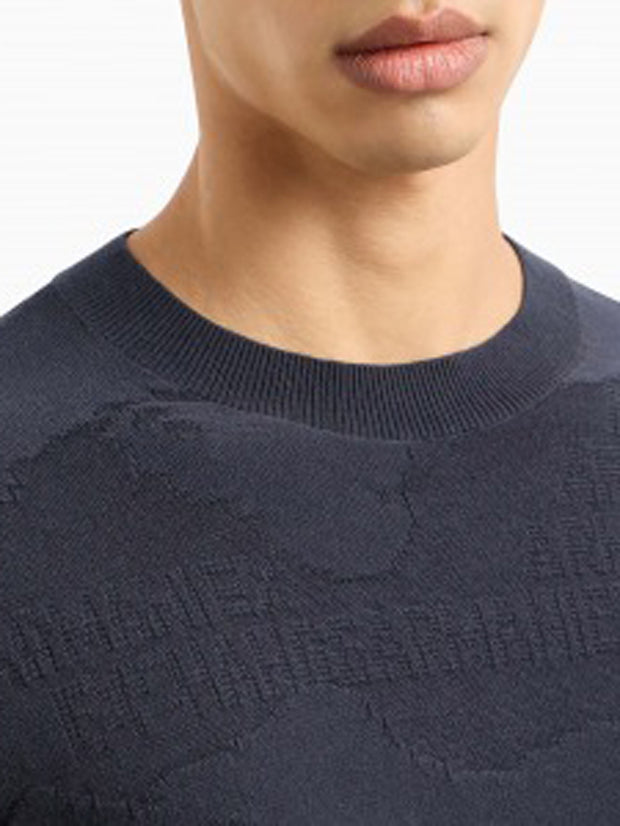 Pullover Uomo 3DZM6J Blu