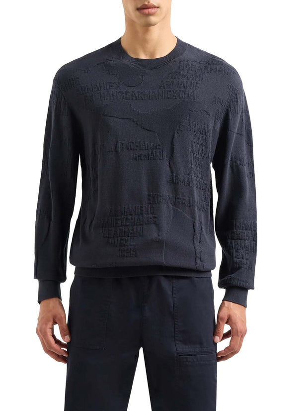 Pullover Uomo 3DZM6J Blu