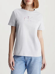 T-shirt Donna J20J223264 Grigio