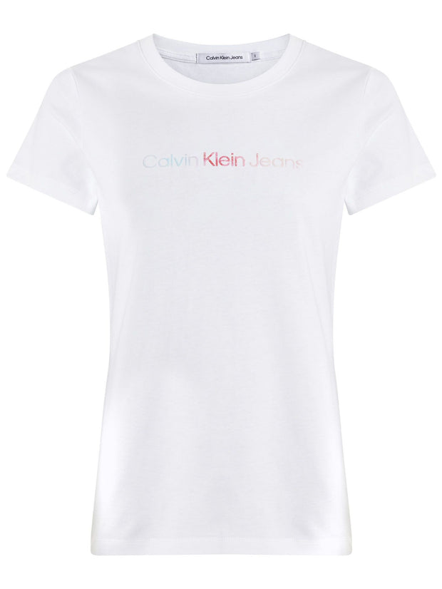 T-shirt Donna J20J223266 Bianco