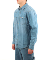 Camicia Uomo 85744 Blu