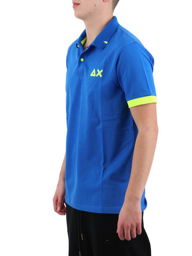 Polo Uomo A34122 Blu